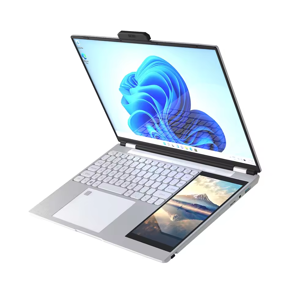 16.1 Inch Gaming Laptop Dual Screen Touch I7 CPU 16GB + 1TB  Laptop with 2K Resolution 60hz Refresh Rate